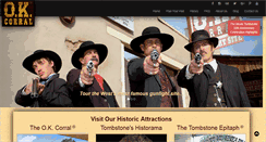 Desktop Screenshot of okcorral.com